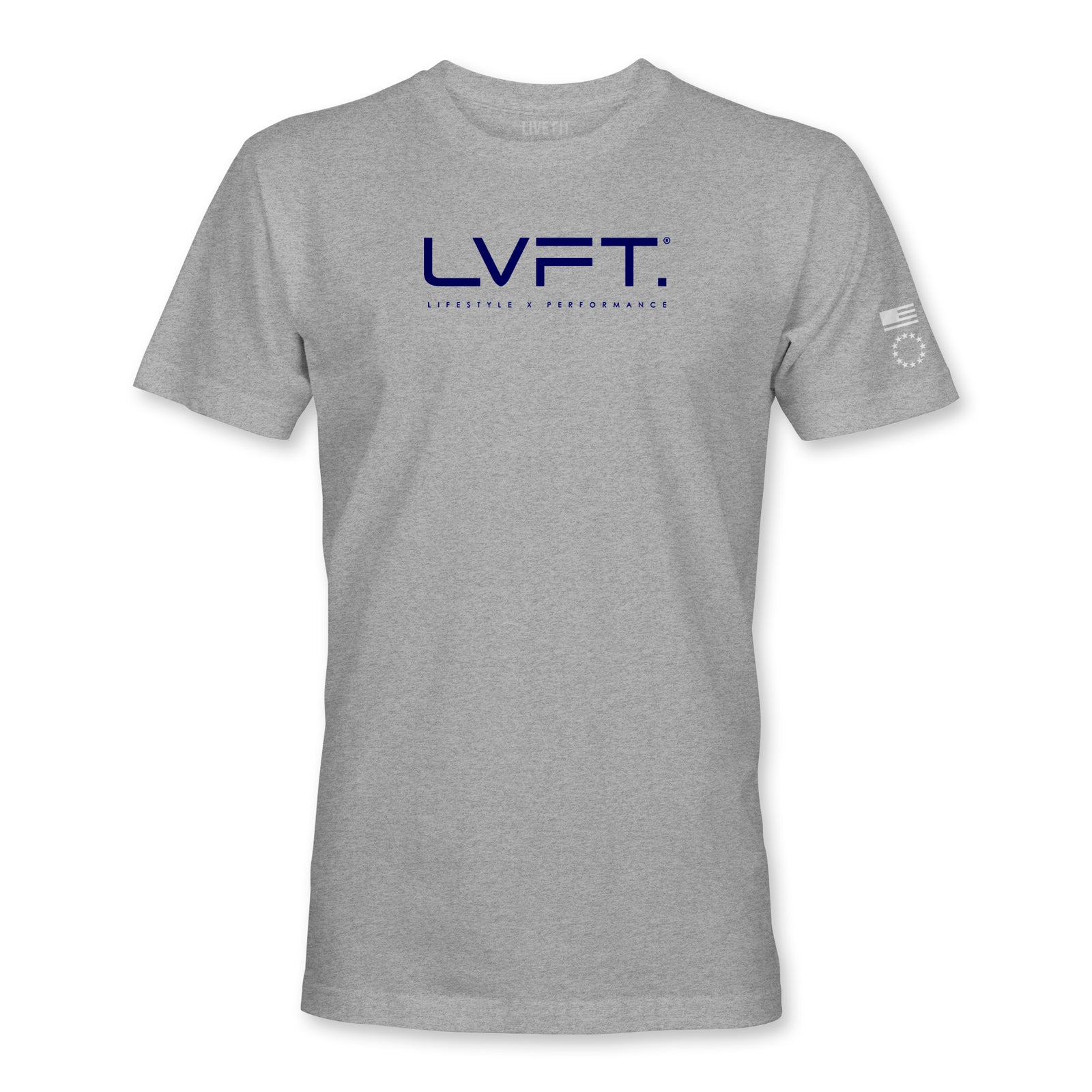 LxP Classic Tee - Heather Grey Navy