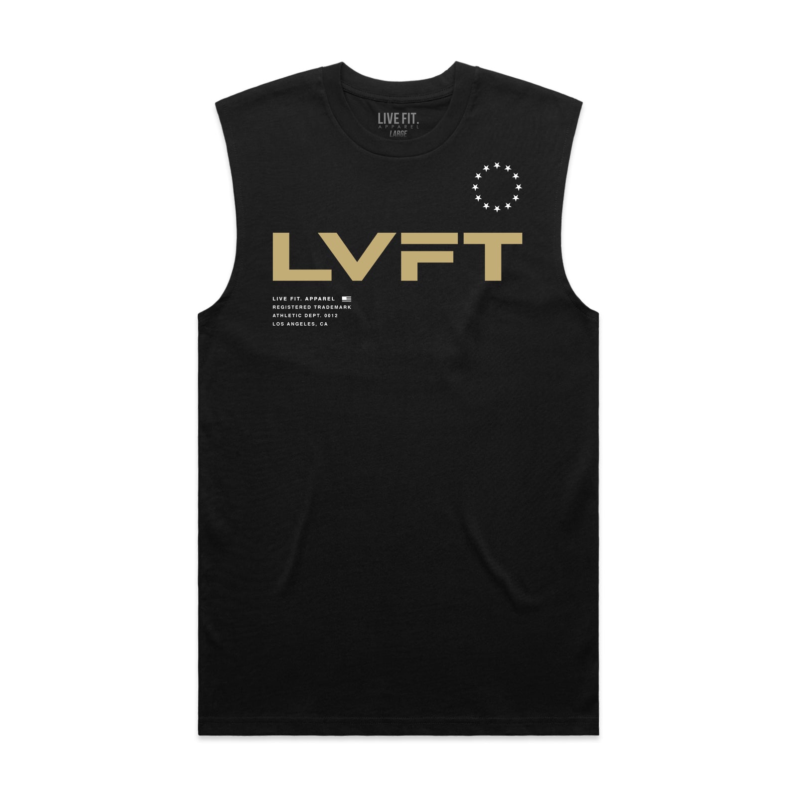 Freedom Muscle Tank - Black