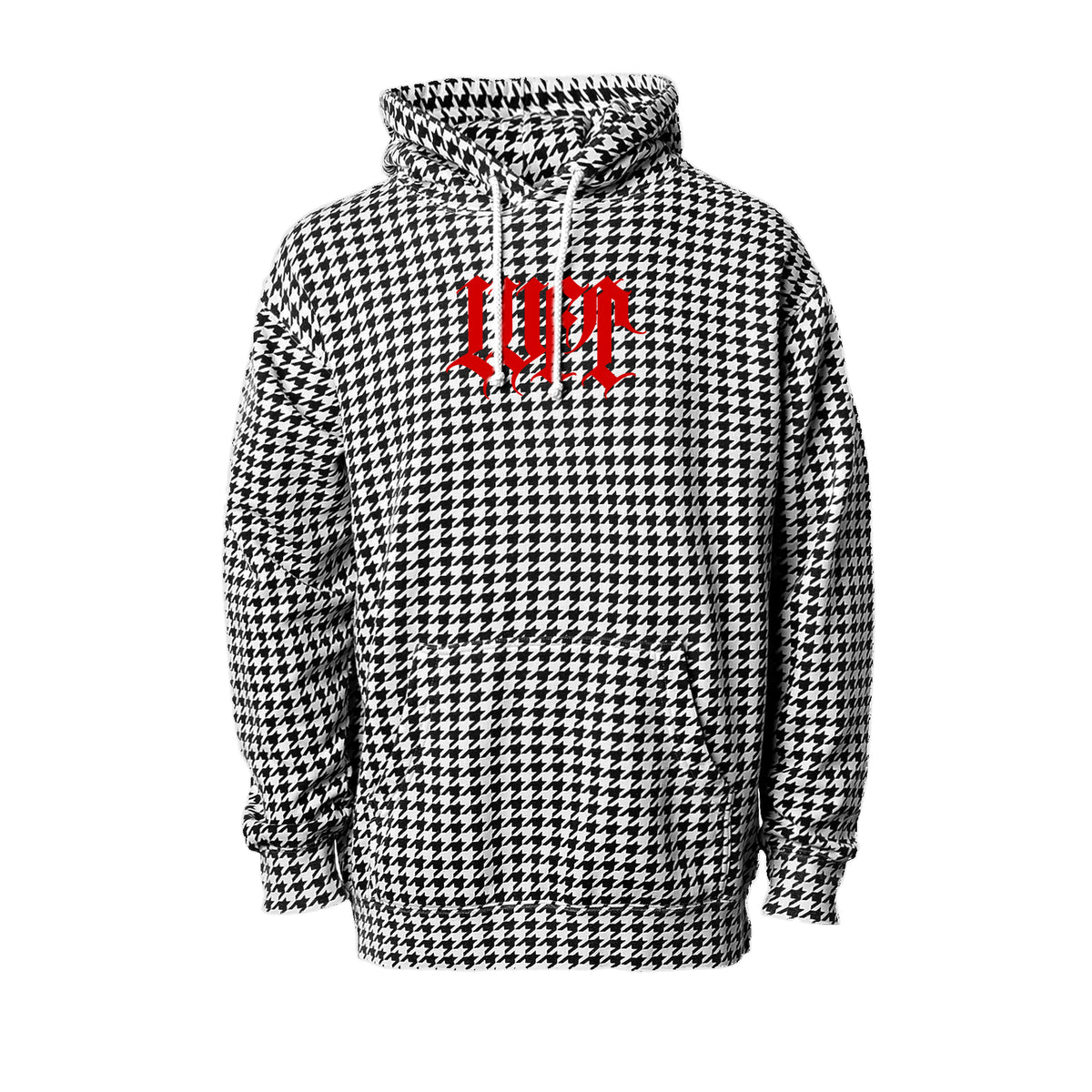 Mystik Hoodie - Hounds Tooth