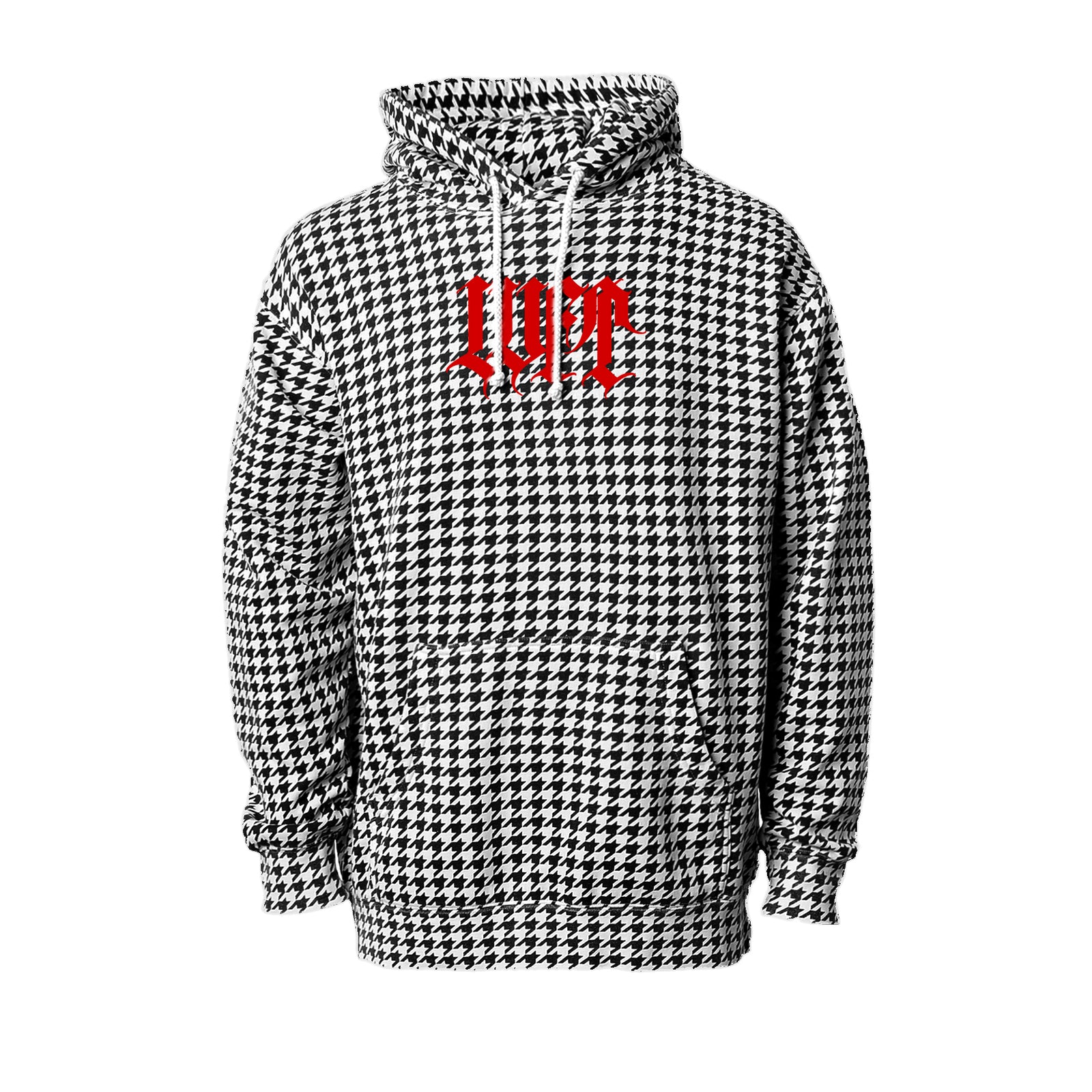 Mystik Hoodie - Hounds Tooth