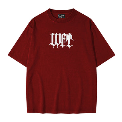 Mystik Pump Tee - Deep Burgundy