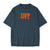 Mystik Pump Tee - Slate Blue / Orange