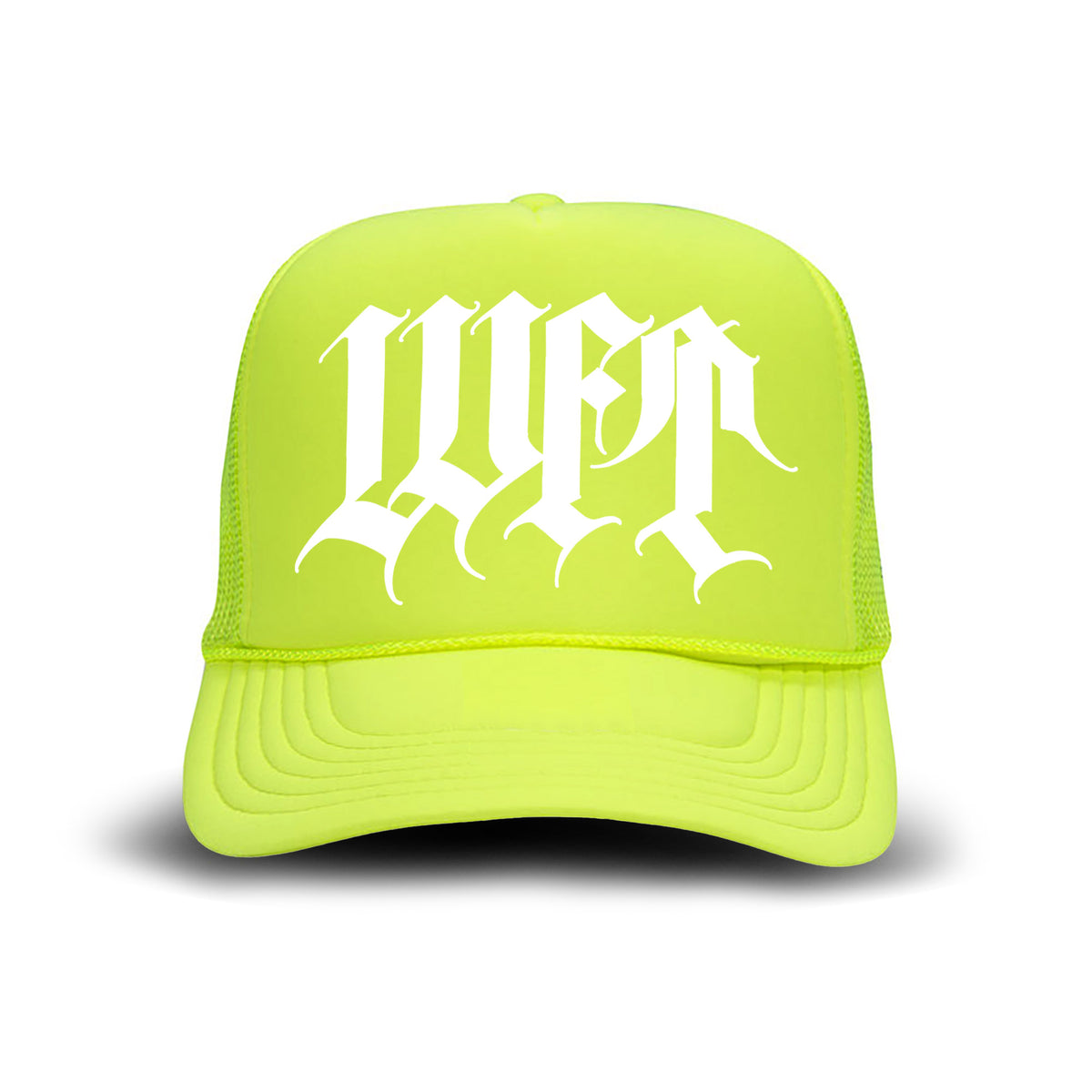 Mystik Foam Trucker Caps - Neon Yellow