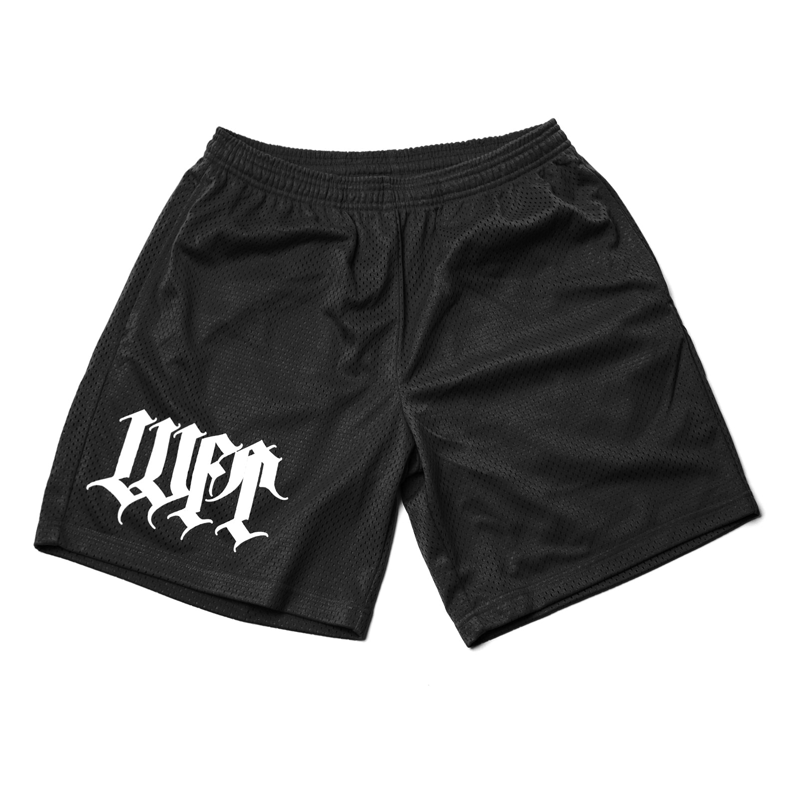 Mystik Heavy Mesh Shorts - Black