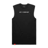 Never Quit Active Muscle Tank - Black