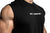 Never Quit Active Muscle Tank - Black