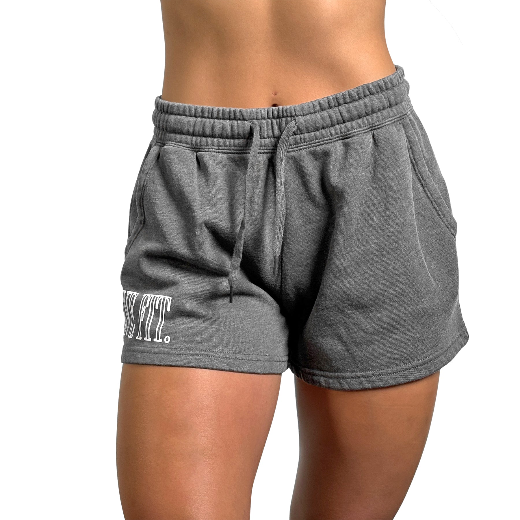 Offset Sweat Shorts - Shadow - Live Fit. Apparel