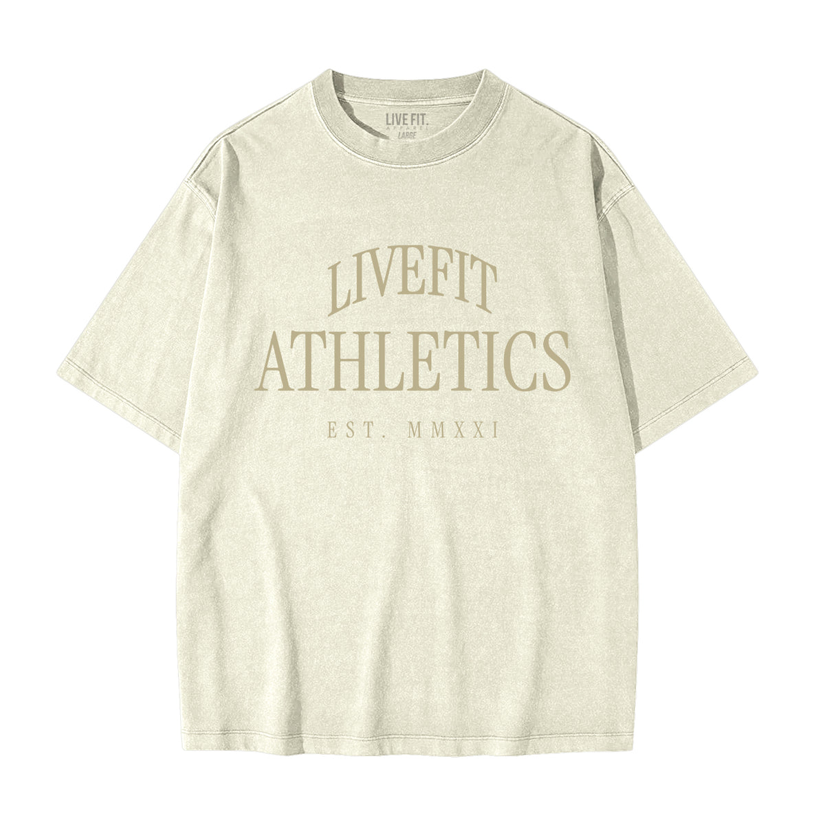 Oxford Heavy Tee - cream
