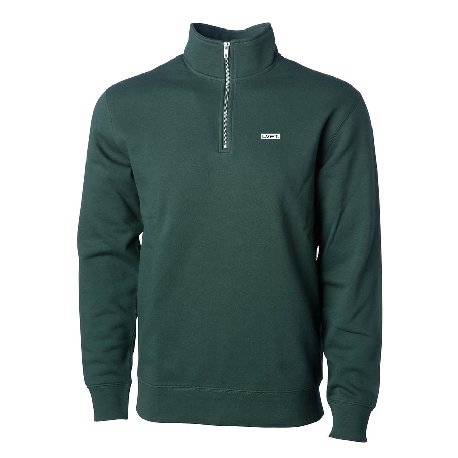 Urban Ease Quarter Zip - Forest Green