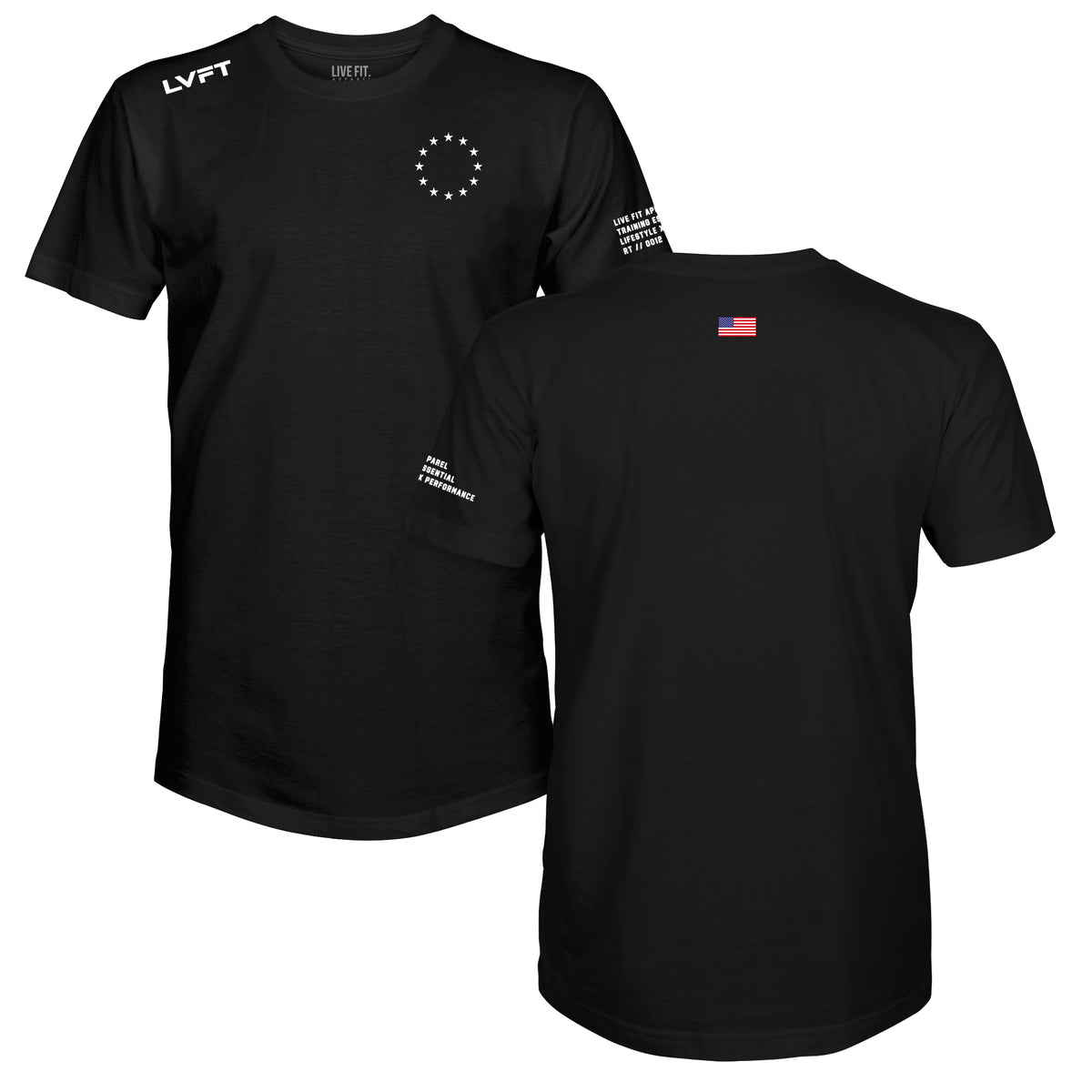 RT Base Scallop Tee - Black