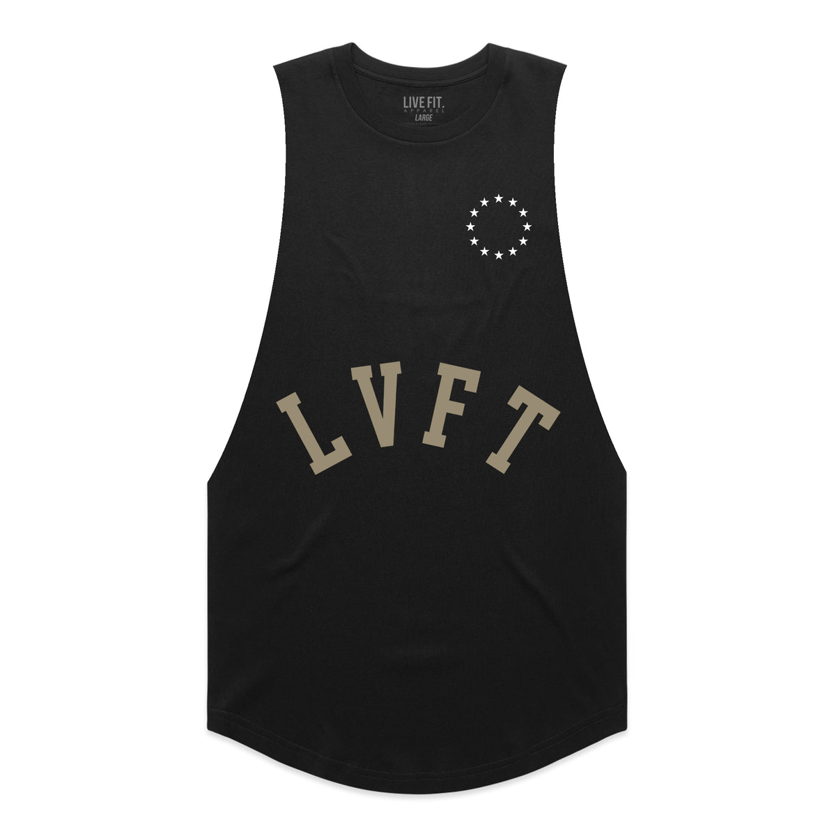 Varsity Raw Cutoff V2 - Black