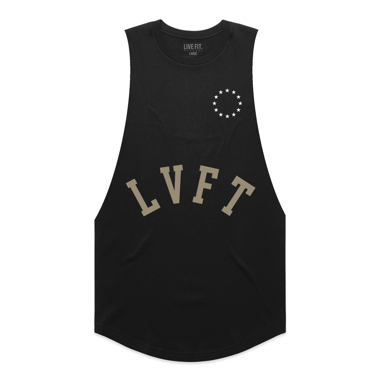 Varsity Raw Cutoff V2 - Black