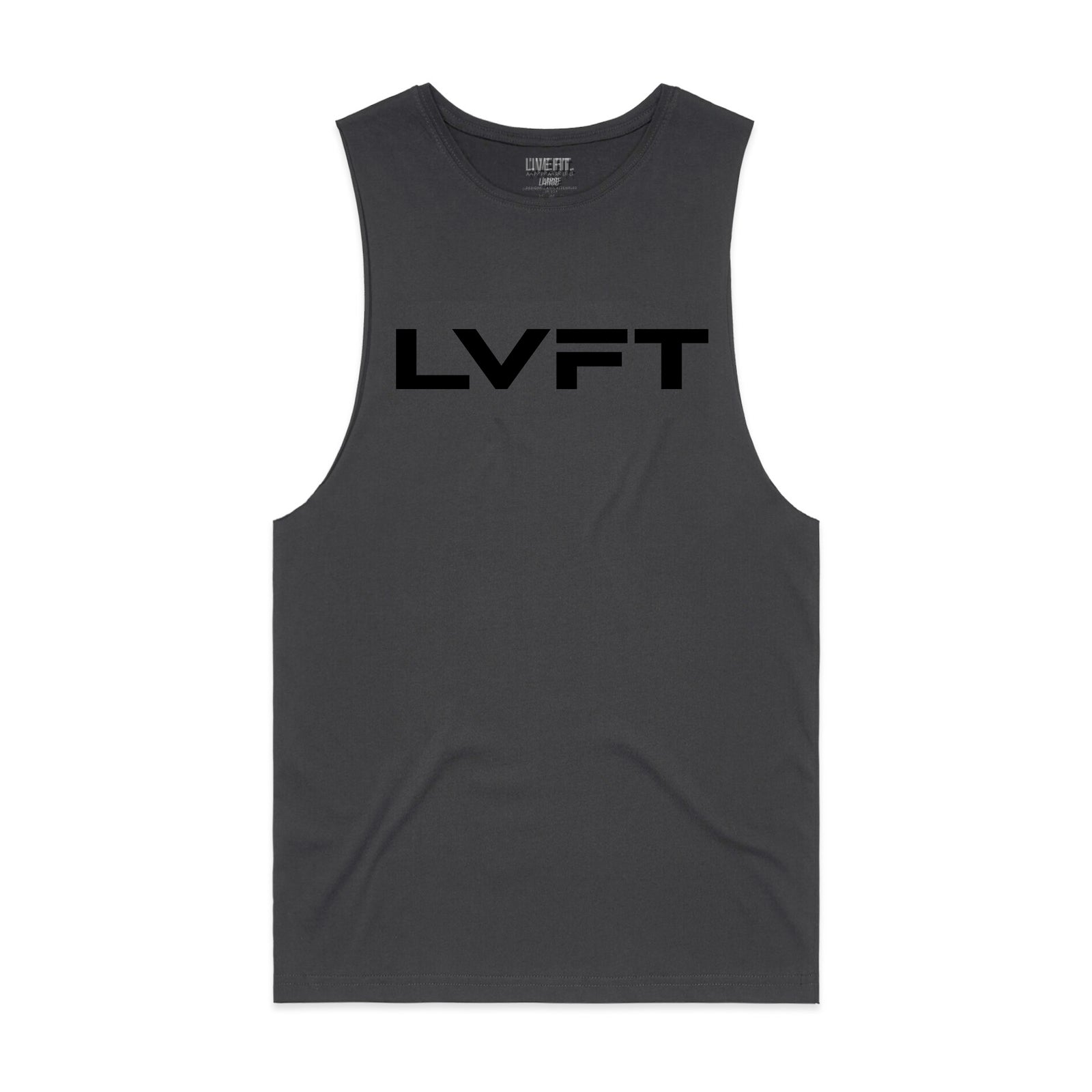 Raw Slate Tank - Charcoal / Black