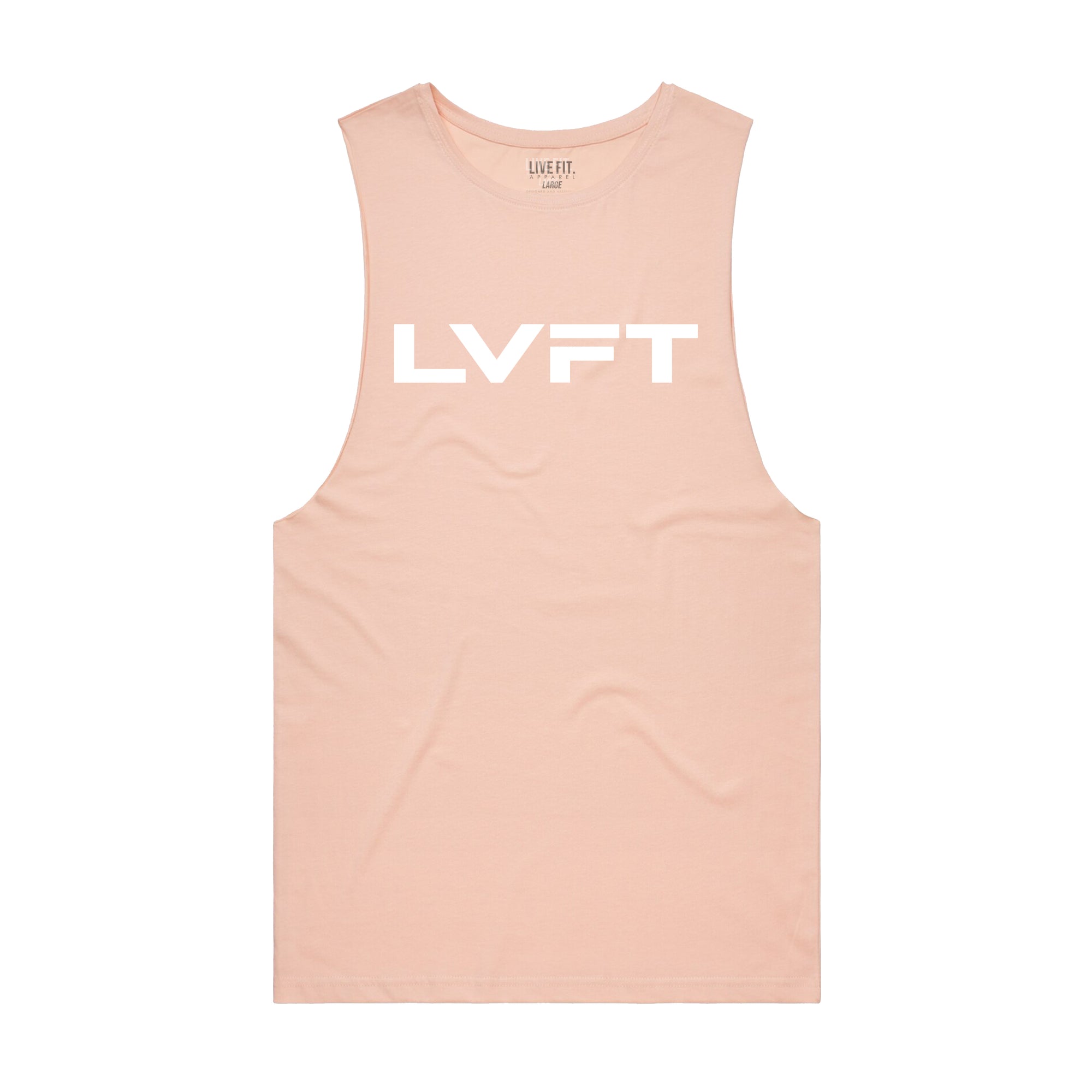 Raw Slate Tank - Pale Pink