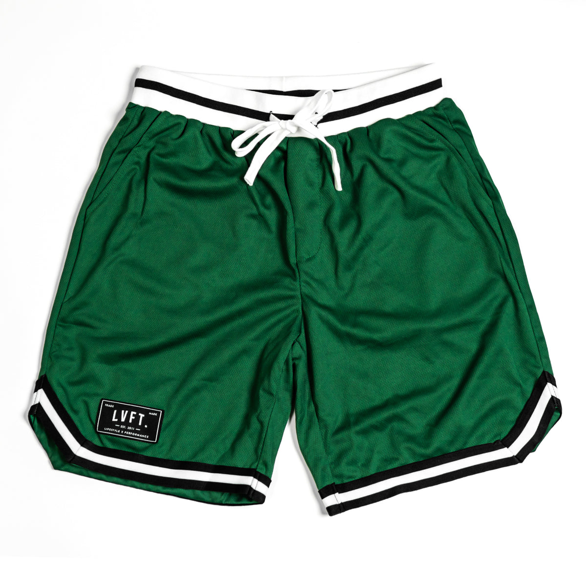 Retro Court Side Shorts - Green
