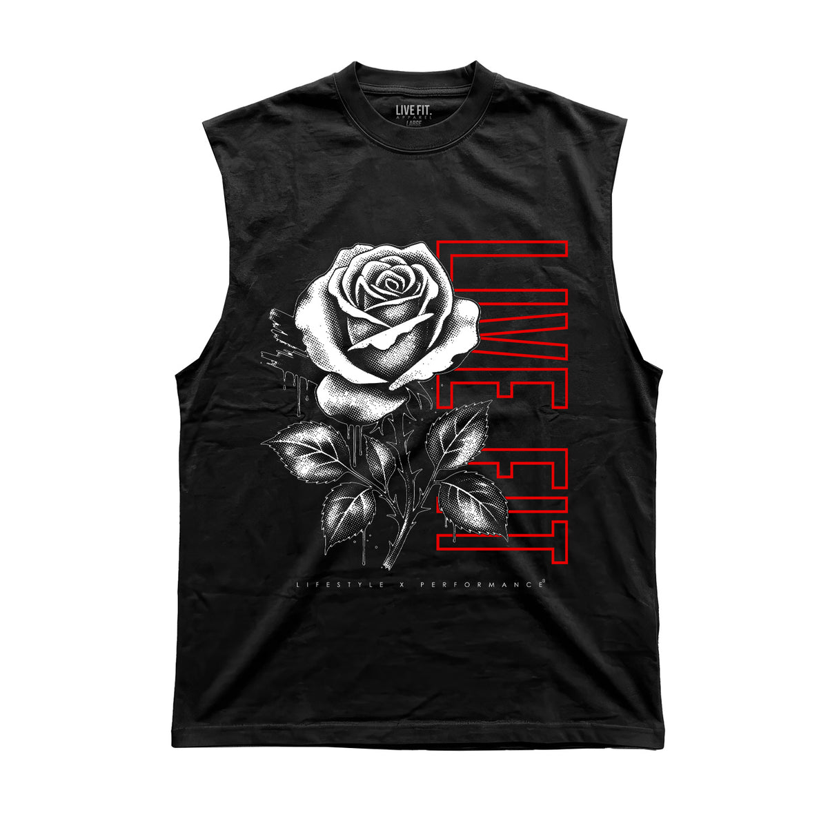 Rose Muscle Tank