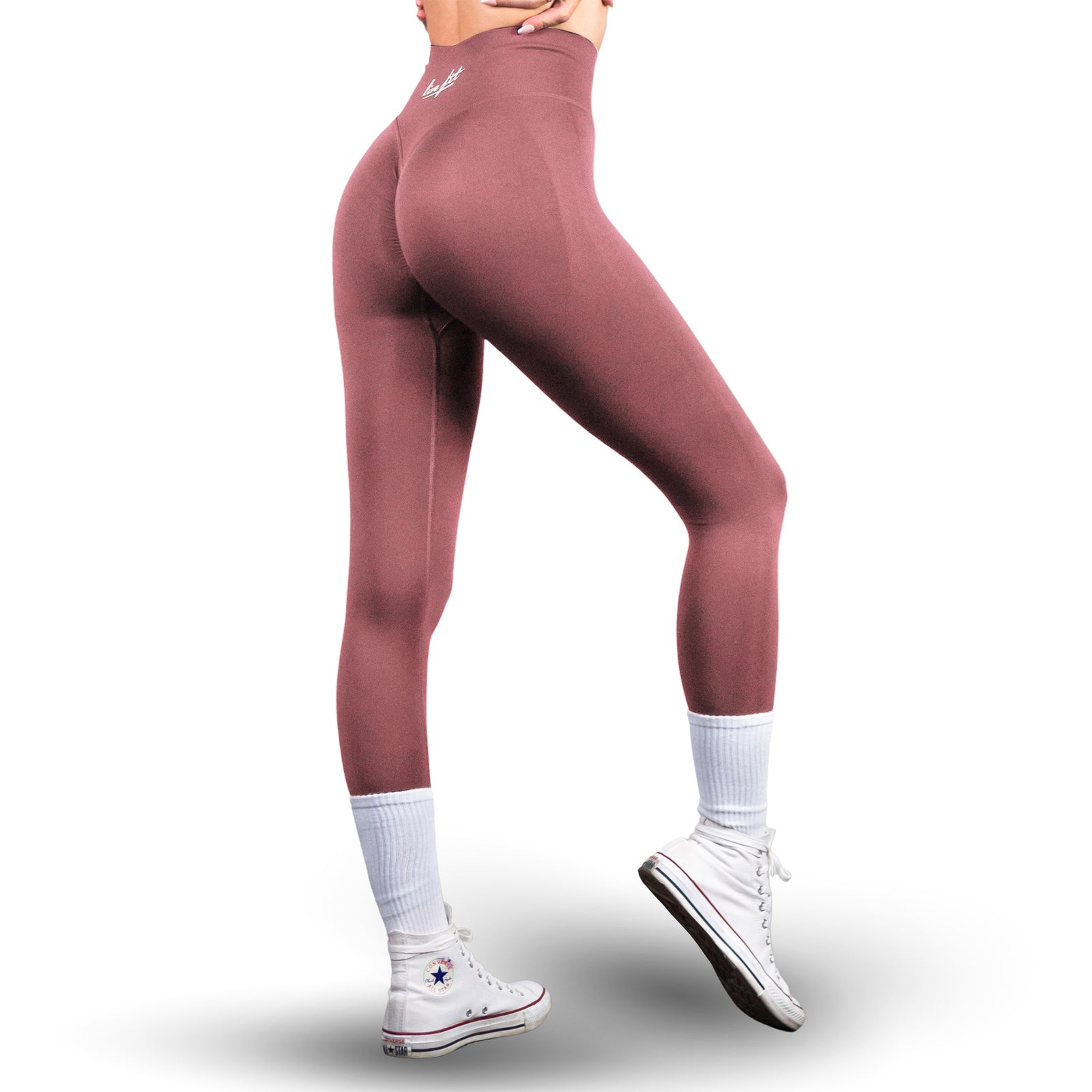 Scrunch Leggings - Dusty Rose