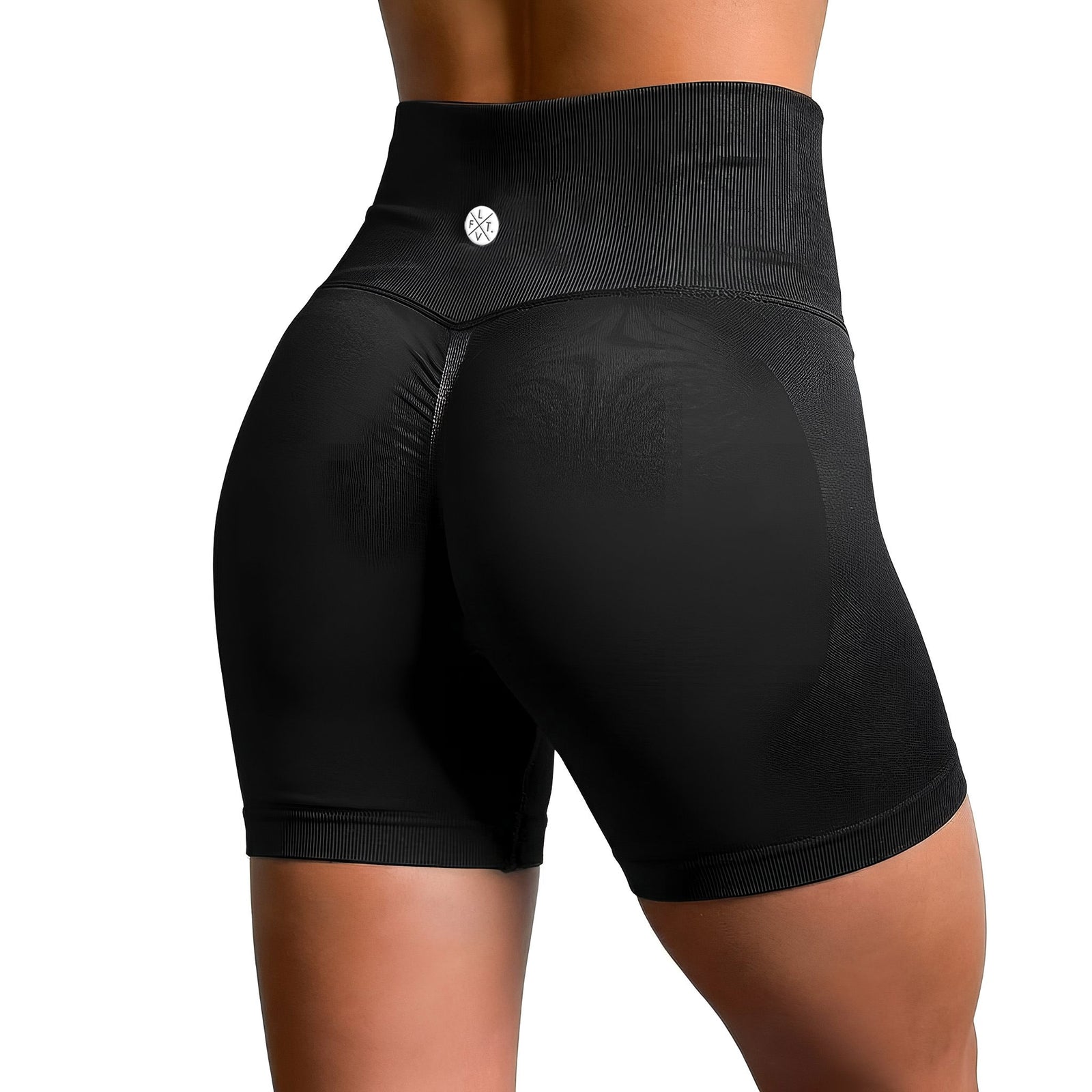 Enhance Seamless Athletic Shorts - Black