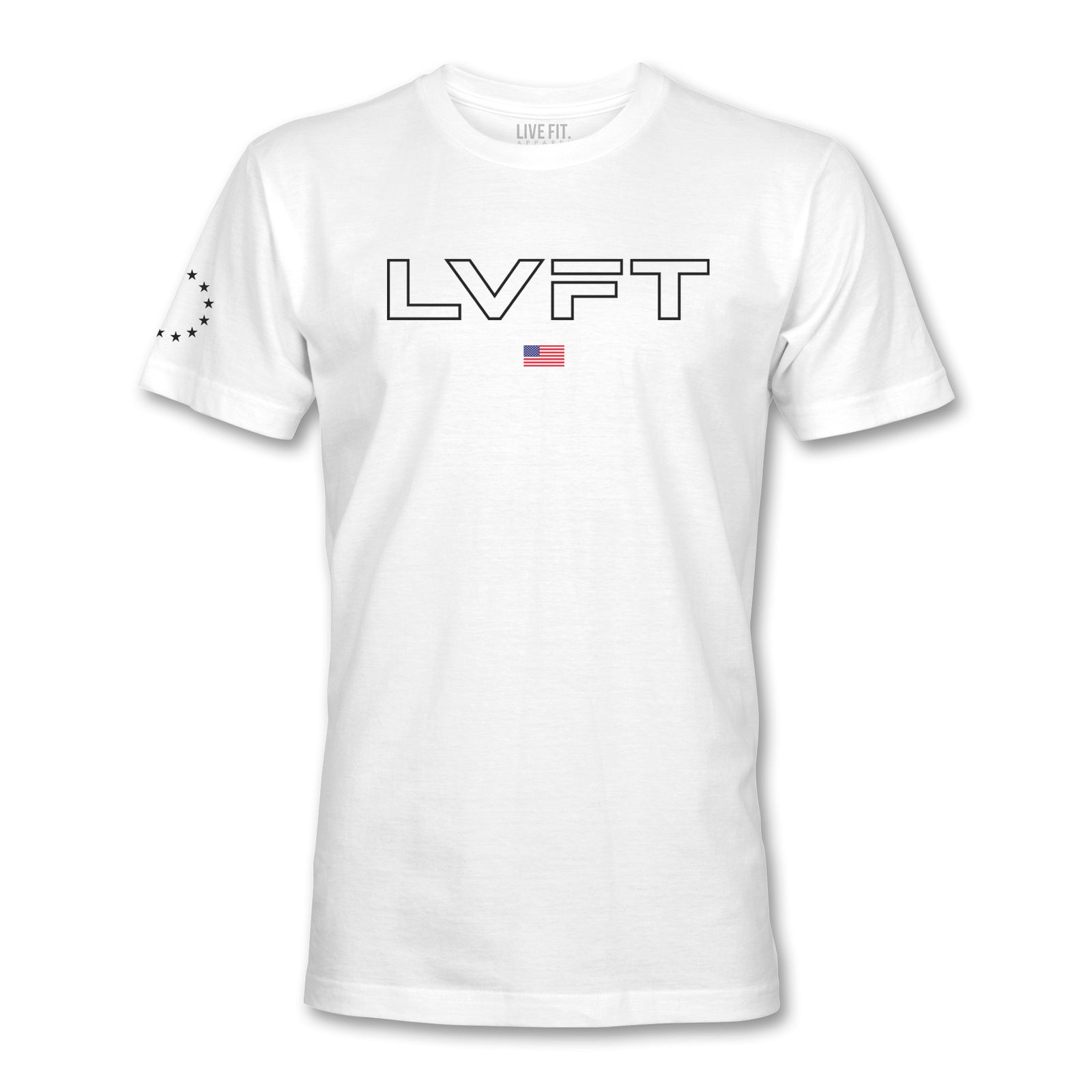 Slate Apex Tee - White