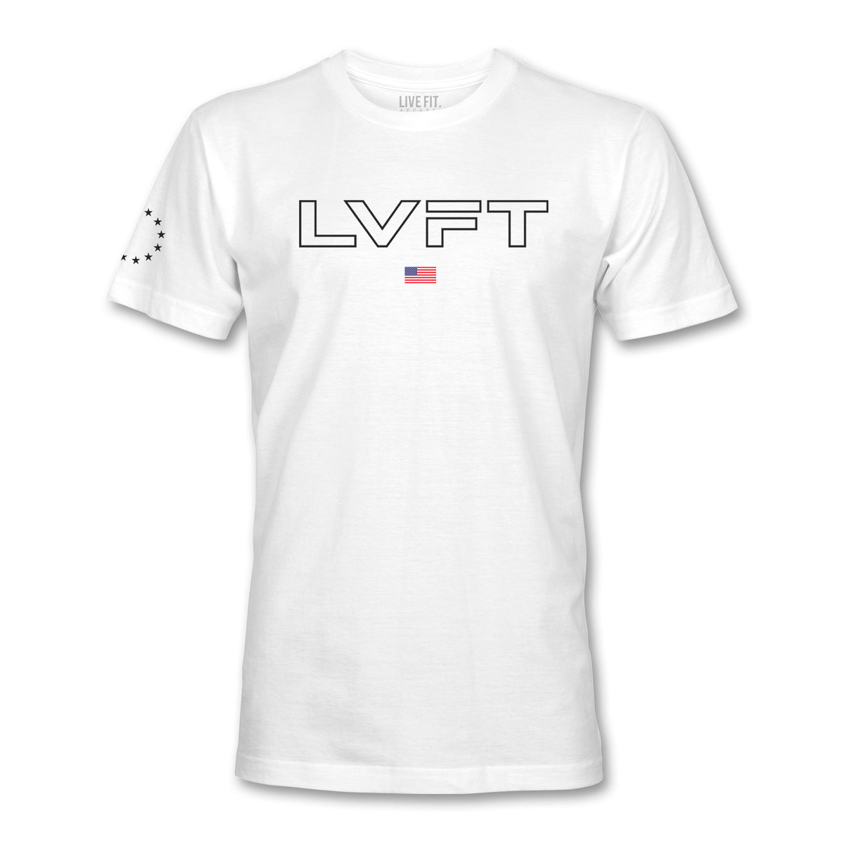 Slate Apex Tee - White