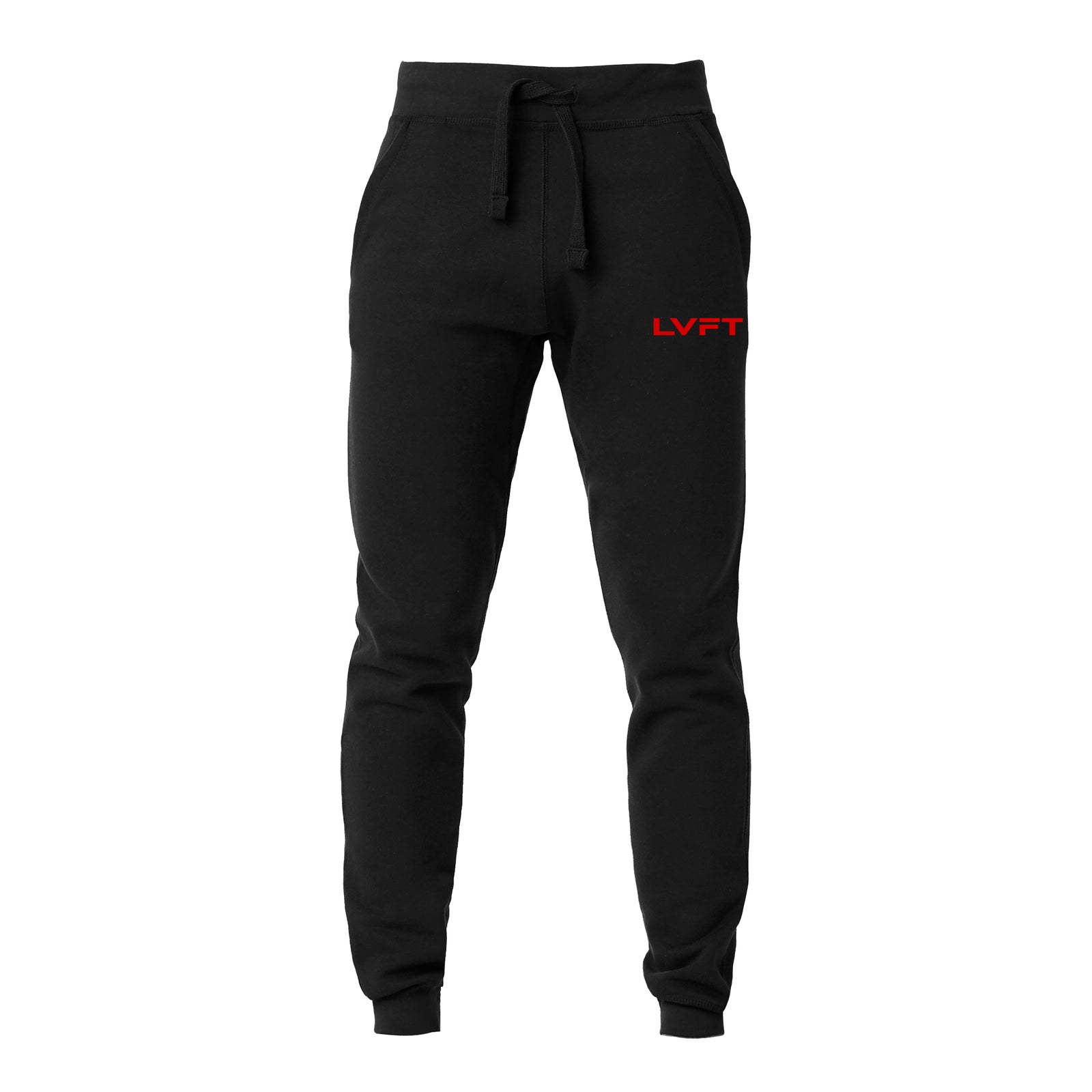 Slate Joggers - Black / Red