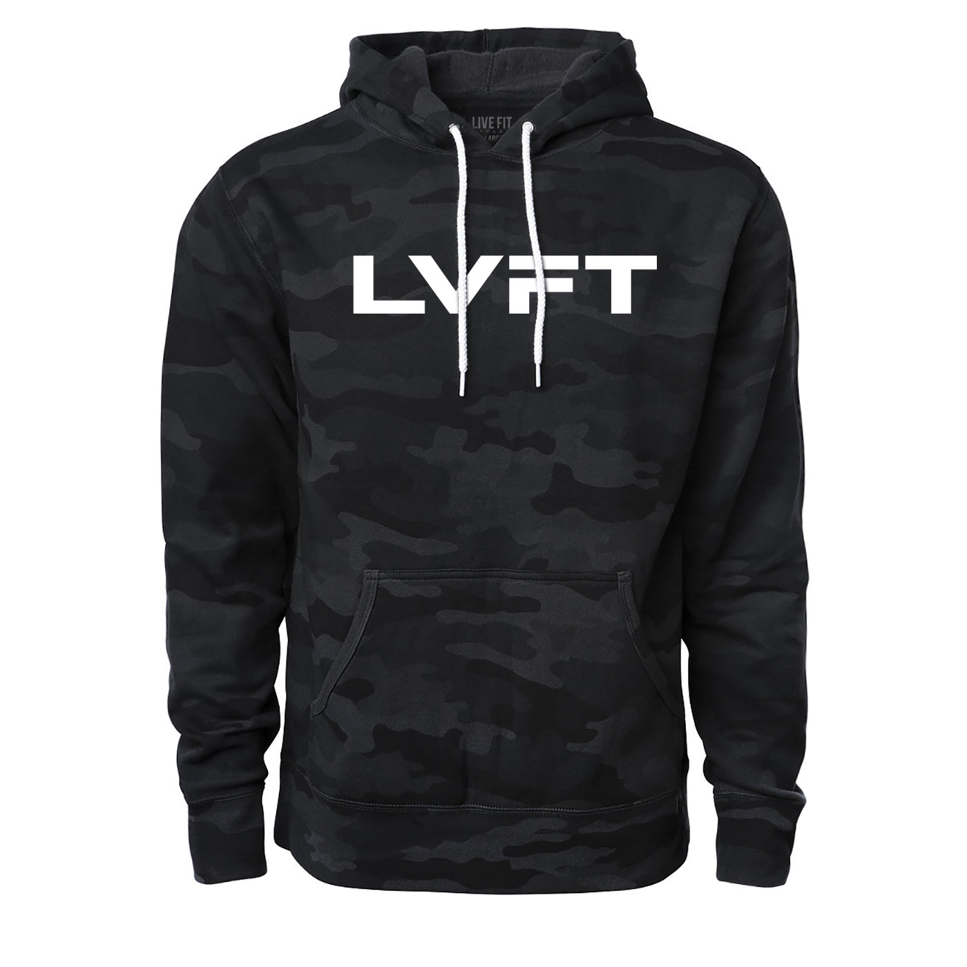 Slate Pullover Hoodie - Black Camo