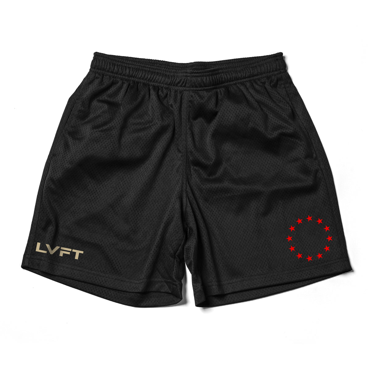 Slate Mesh Shorts - Black