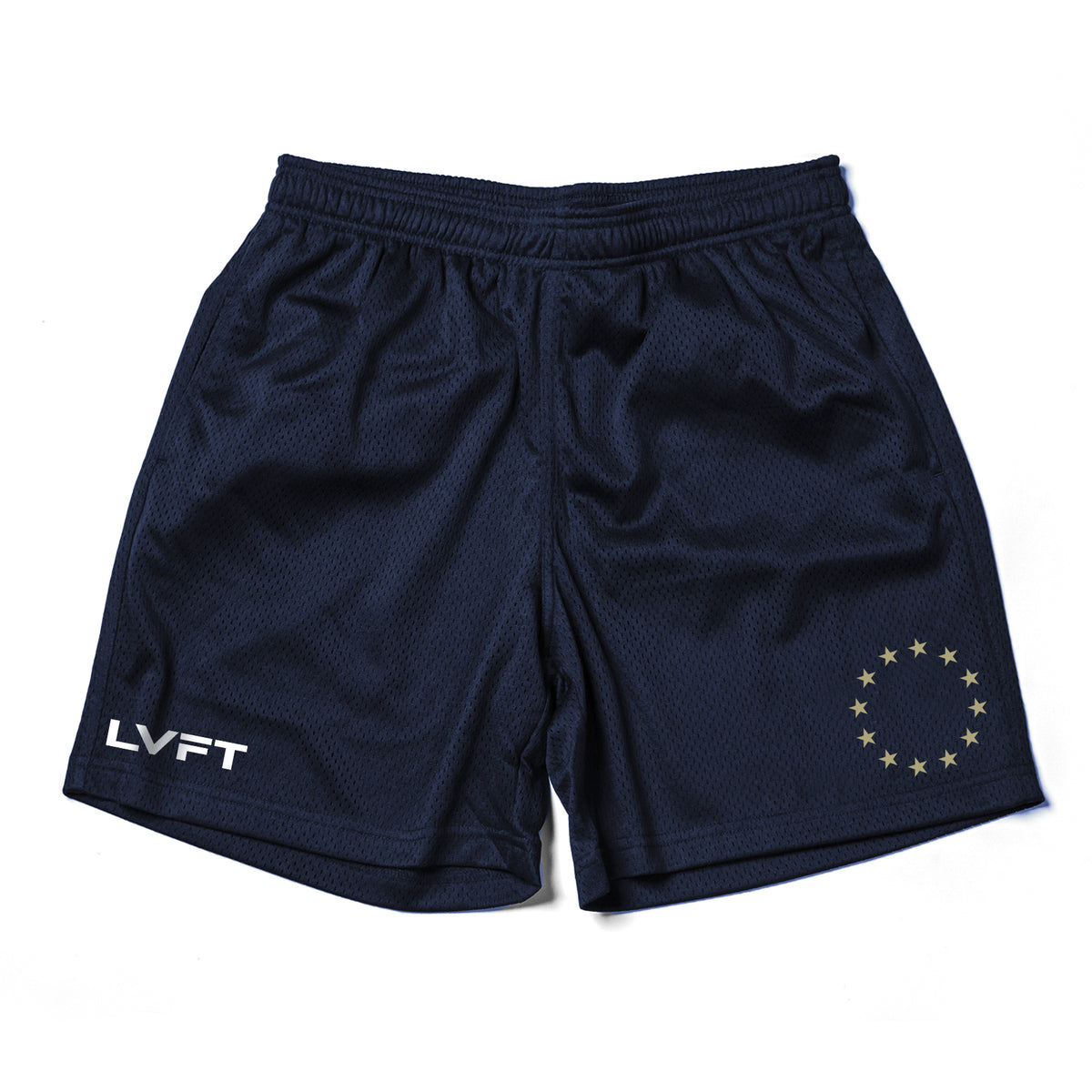 Slate Mesh Shorts - Navy