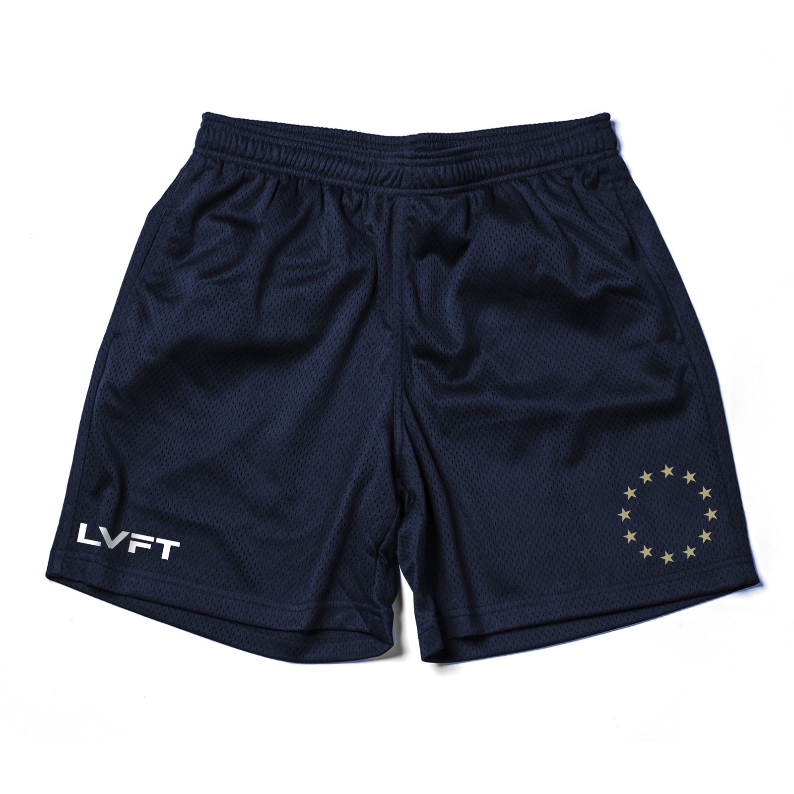 Slate Mesh Shorts - Navy