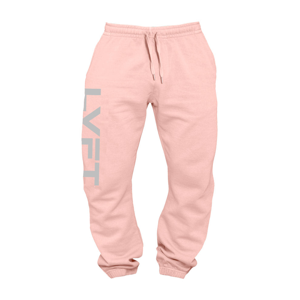 Slate Sweat Pants - Salmon / Grey