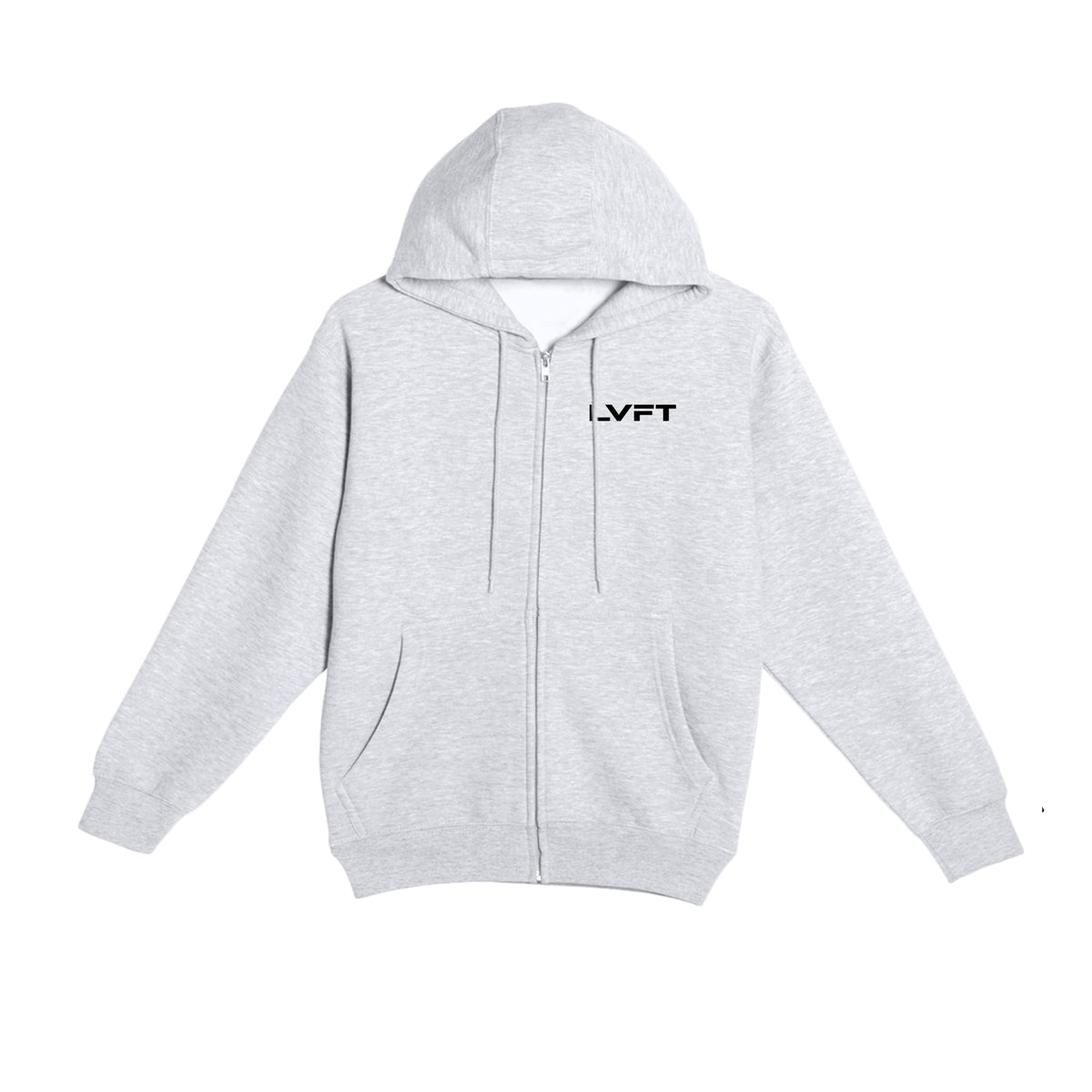 Slate Zip Up Hoodie - Heather Grey