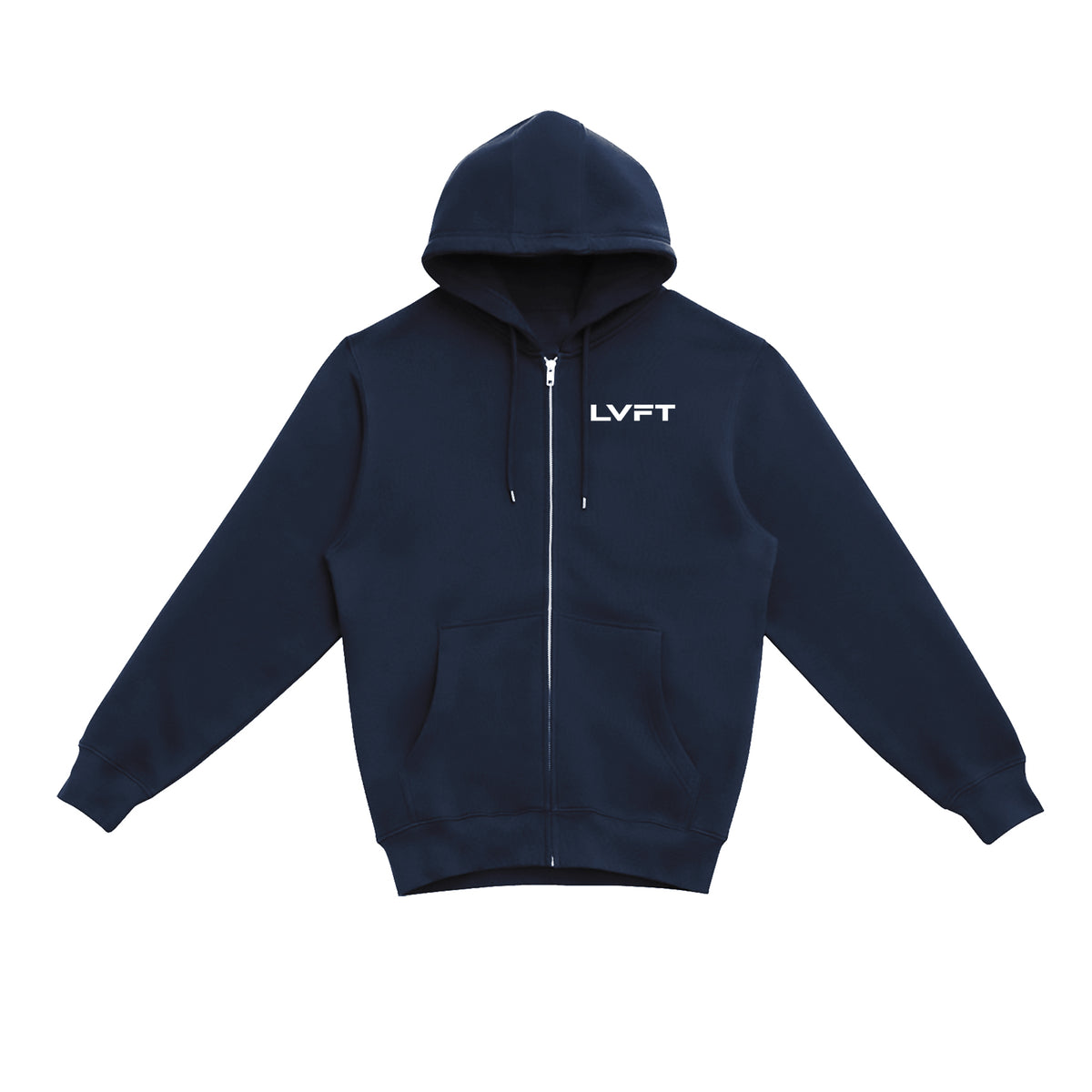 Slate Zip Up Hoodie - Navy