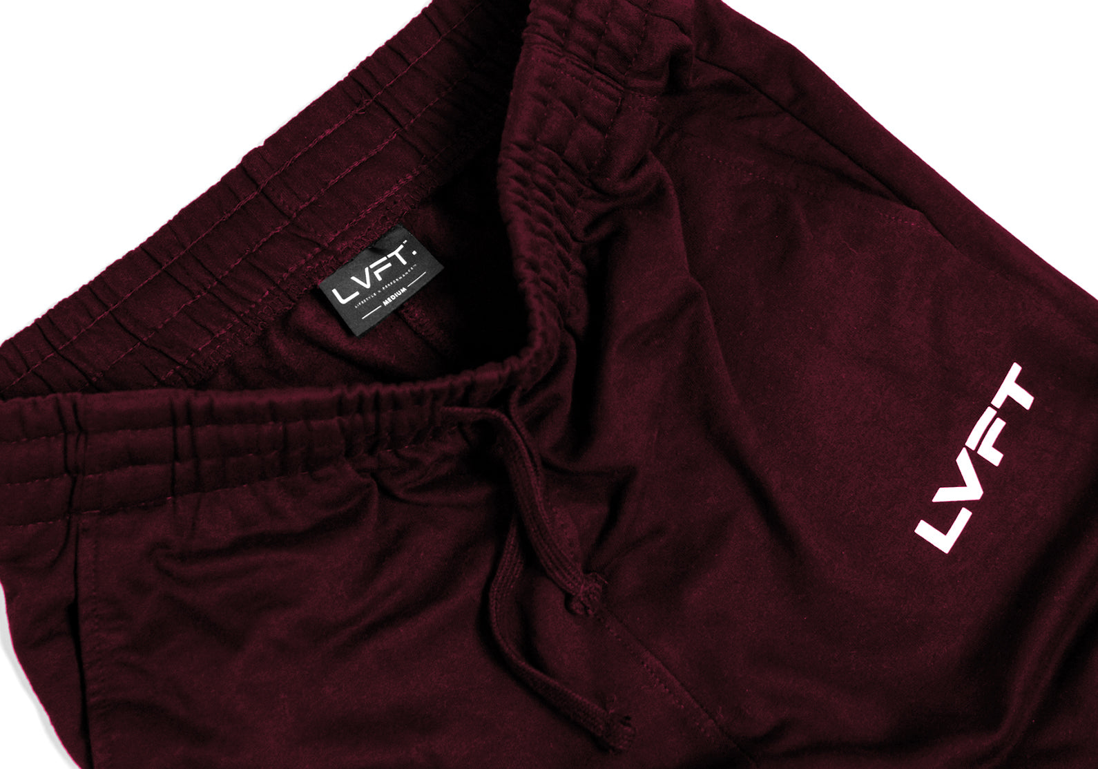 Slate Joggers - Burgundy