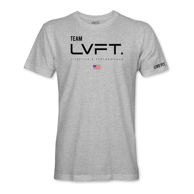 Team LVFT Tee - Heather Grey