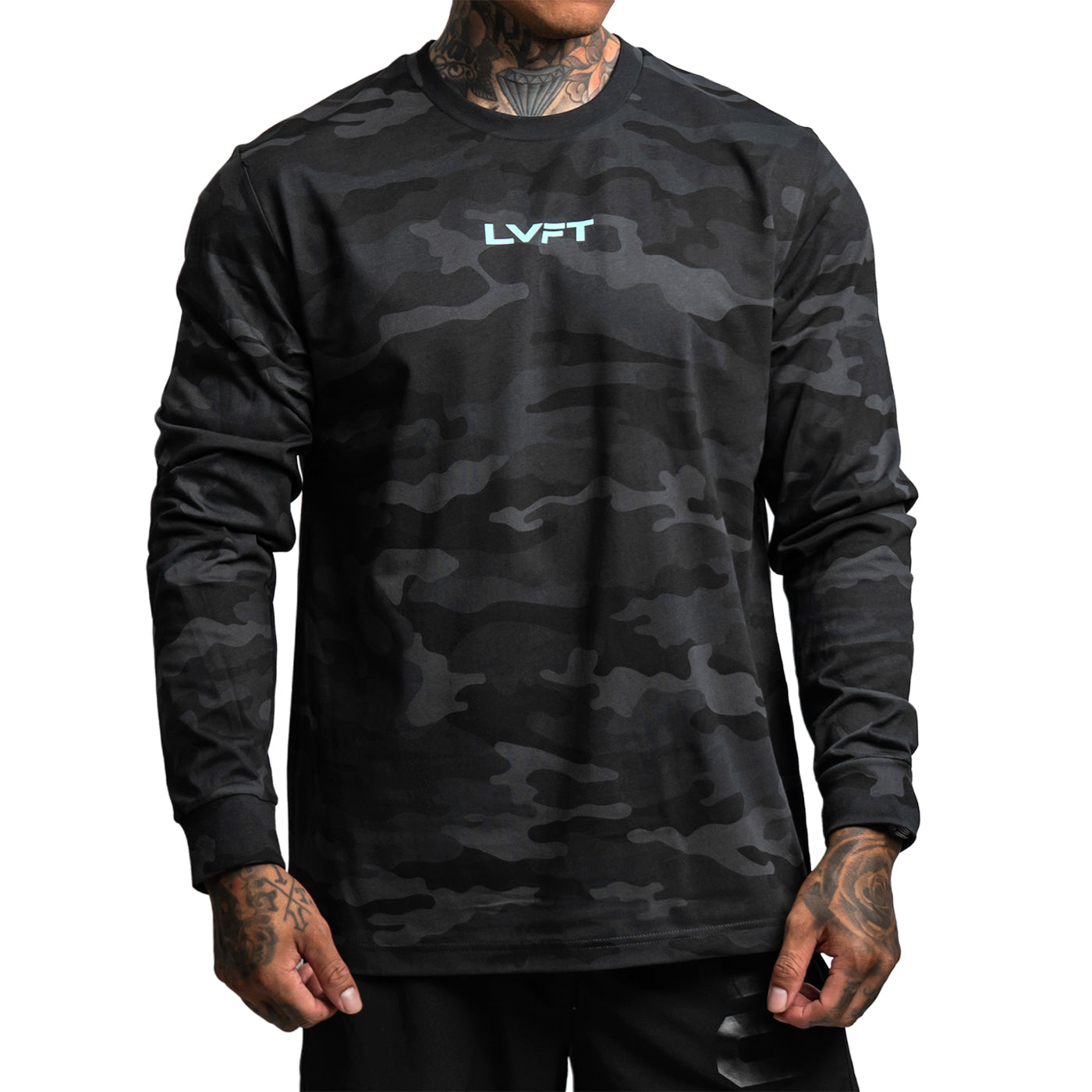 Terrain Long Sleeve - Black Camo