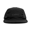 LVFT. Track Cap - Black / Black Reflective