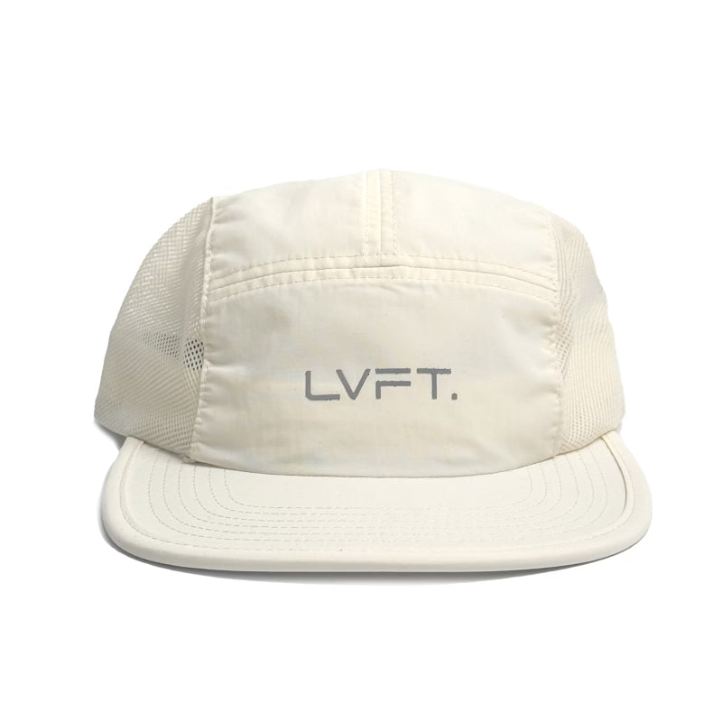 LVFT. Track Cap - Natural / Silver Reflective