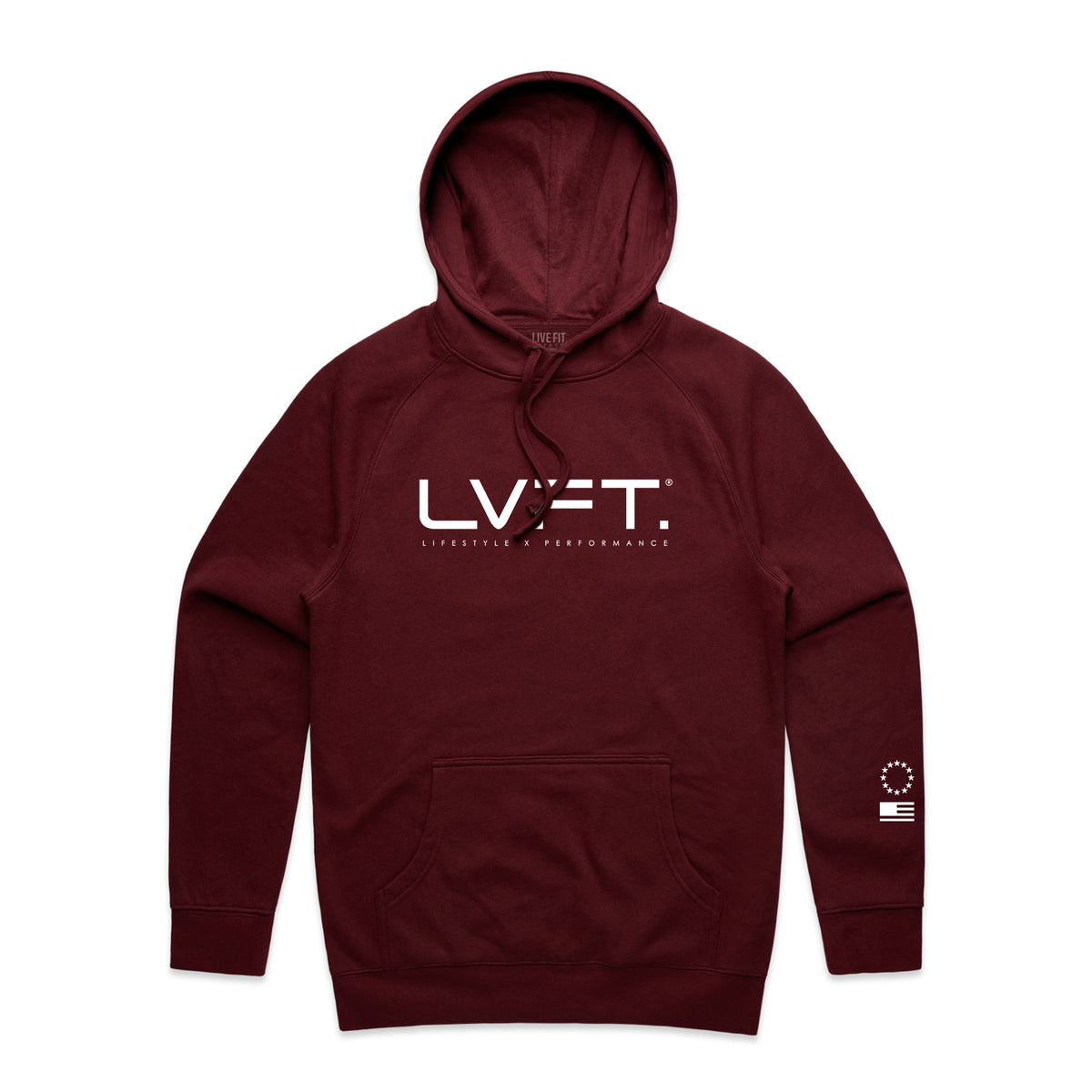 Lifestyle Hoodie v2 - Burgundy