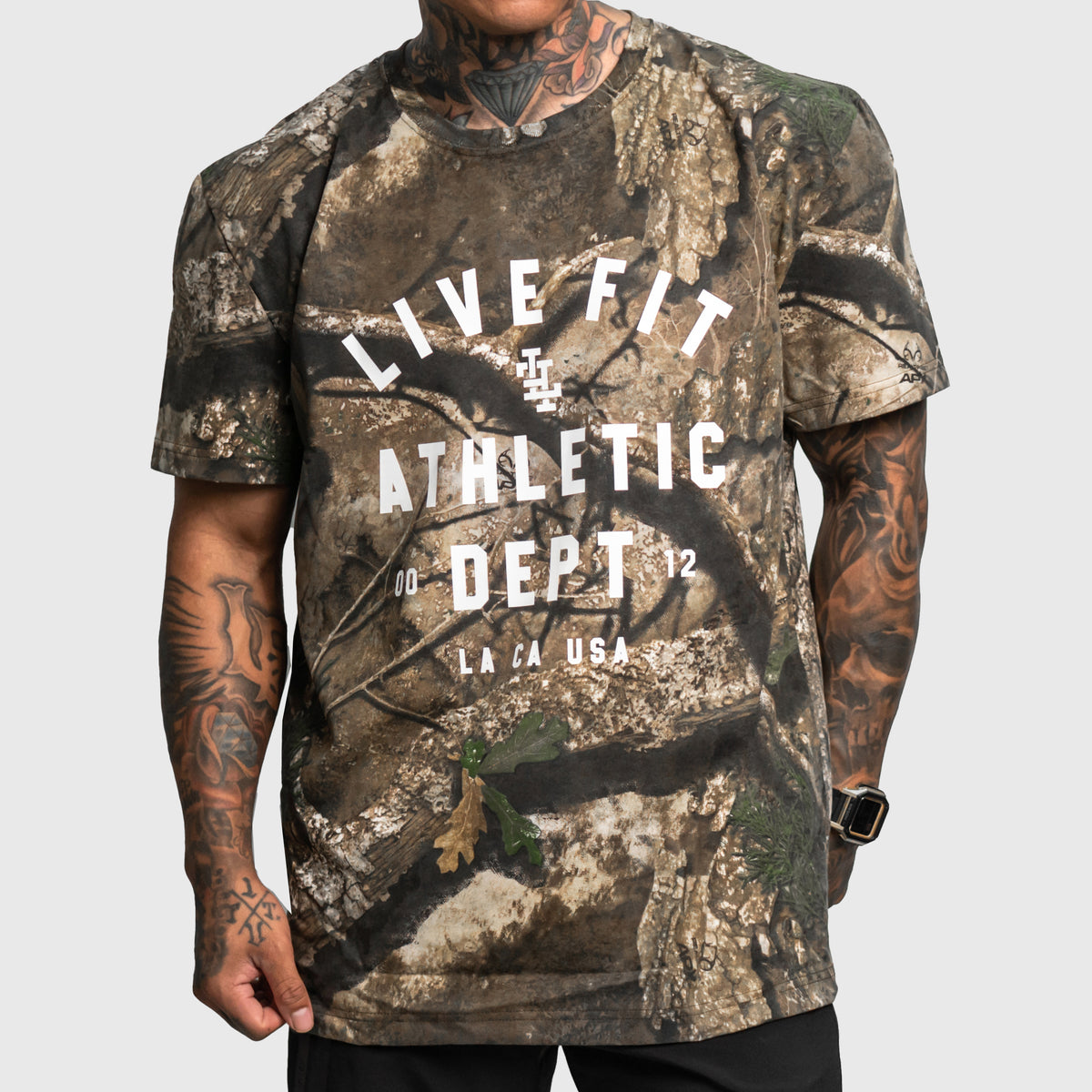 Athletic Dept. Tee - Tree Camo