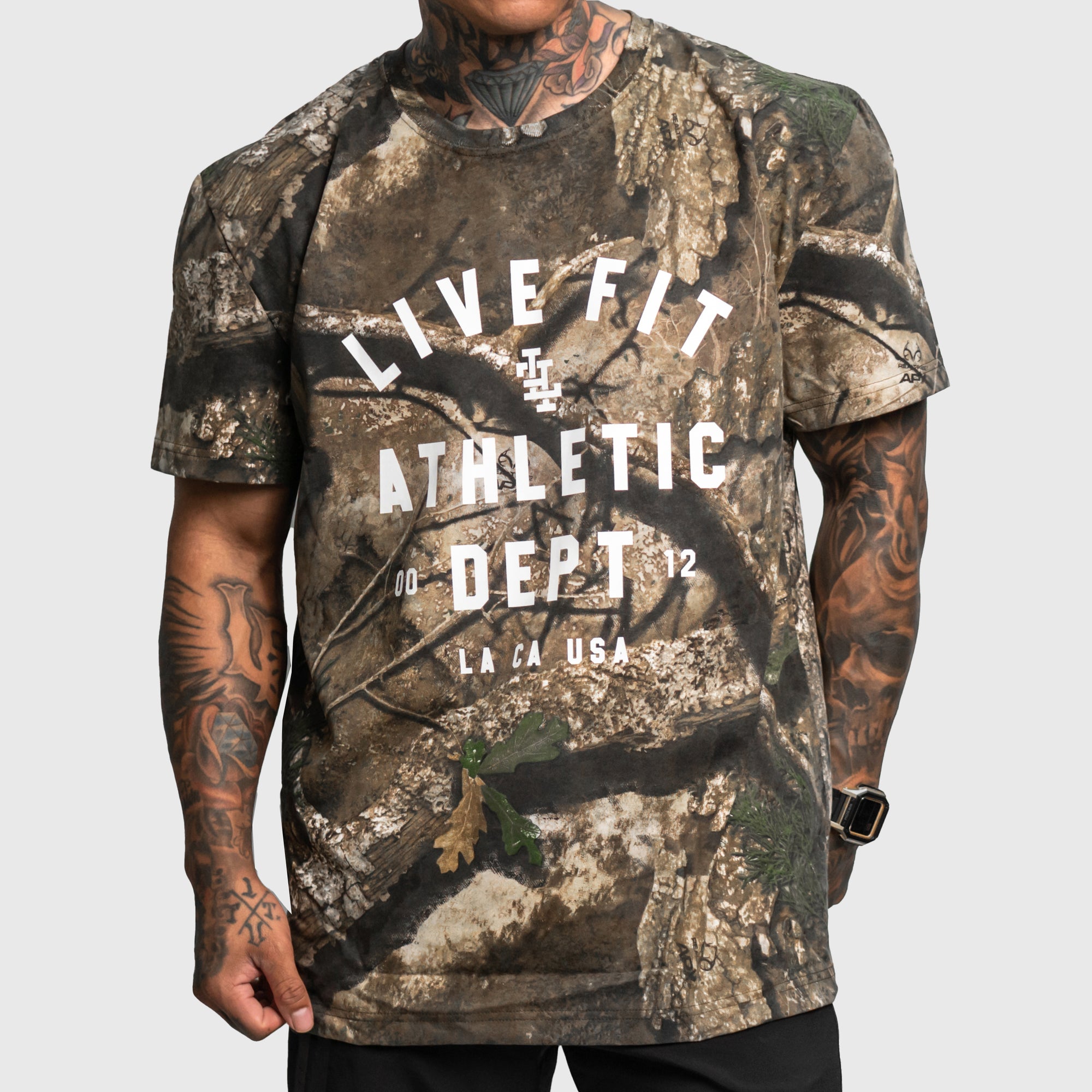 Athletic Dept. Tee - Tree Camo