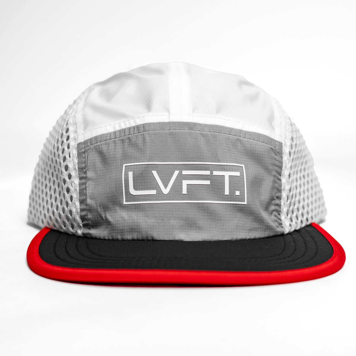 Ultra Tech Store Ultra Tech Performance 5 Panel - White / Grey - Live Fit. Apparel