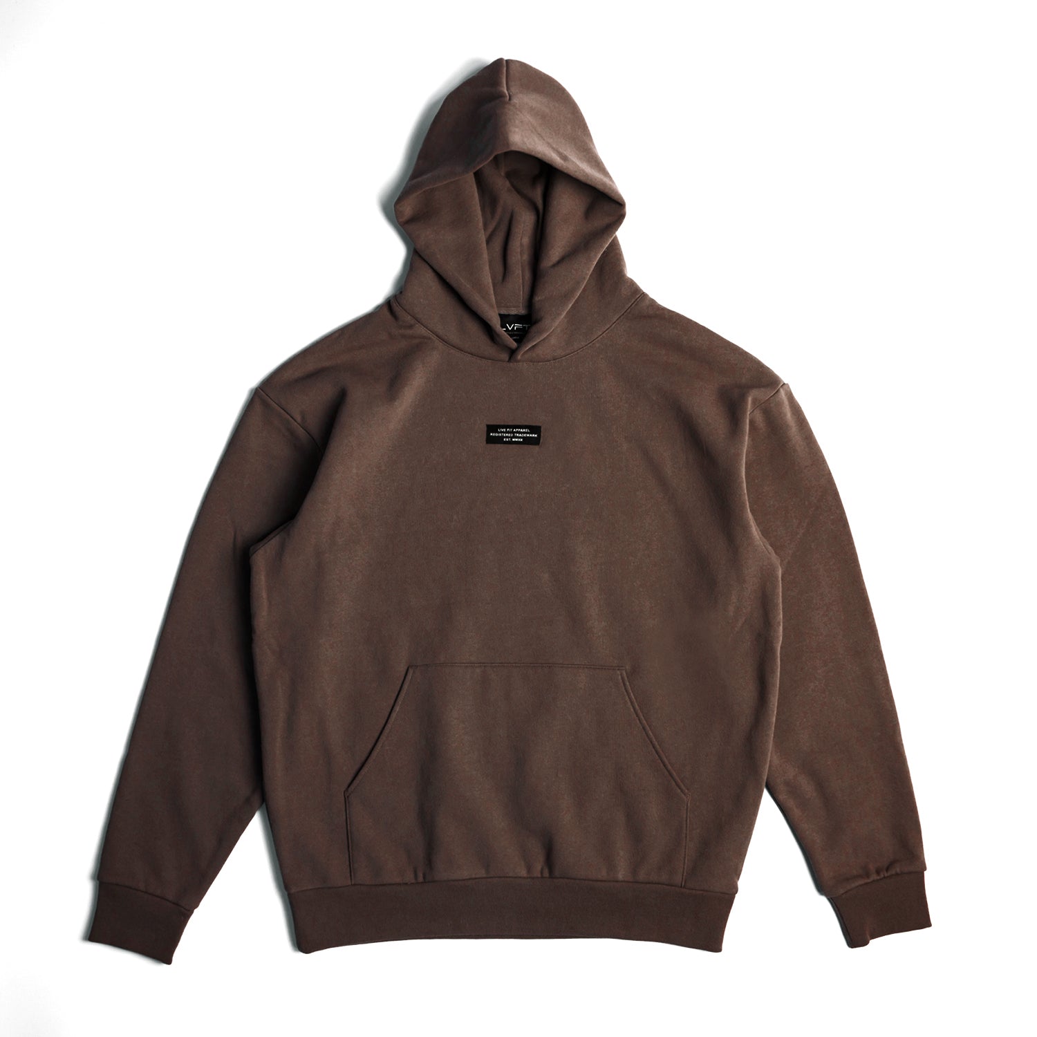 Urban Heavy Hoodie - Brown - Live Fit. Apparel Urban Heavy Hoodie - Brown - Live Fit. Apparel