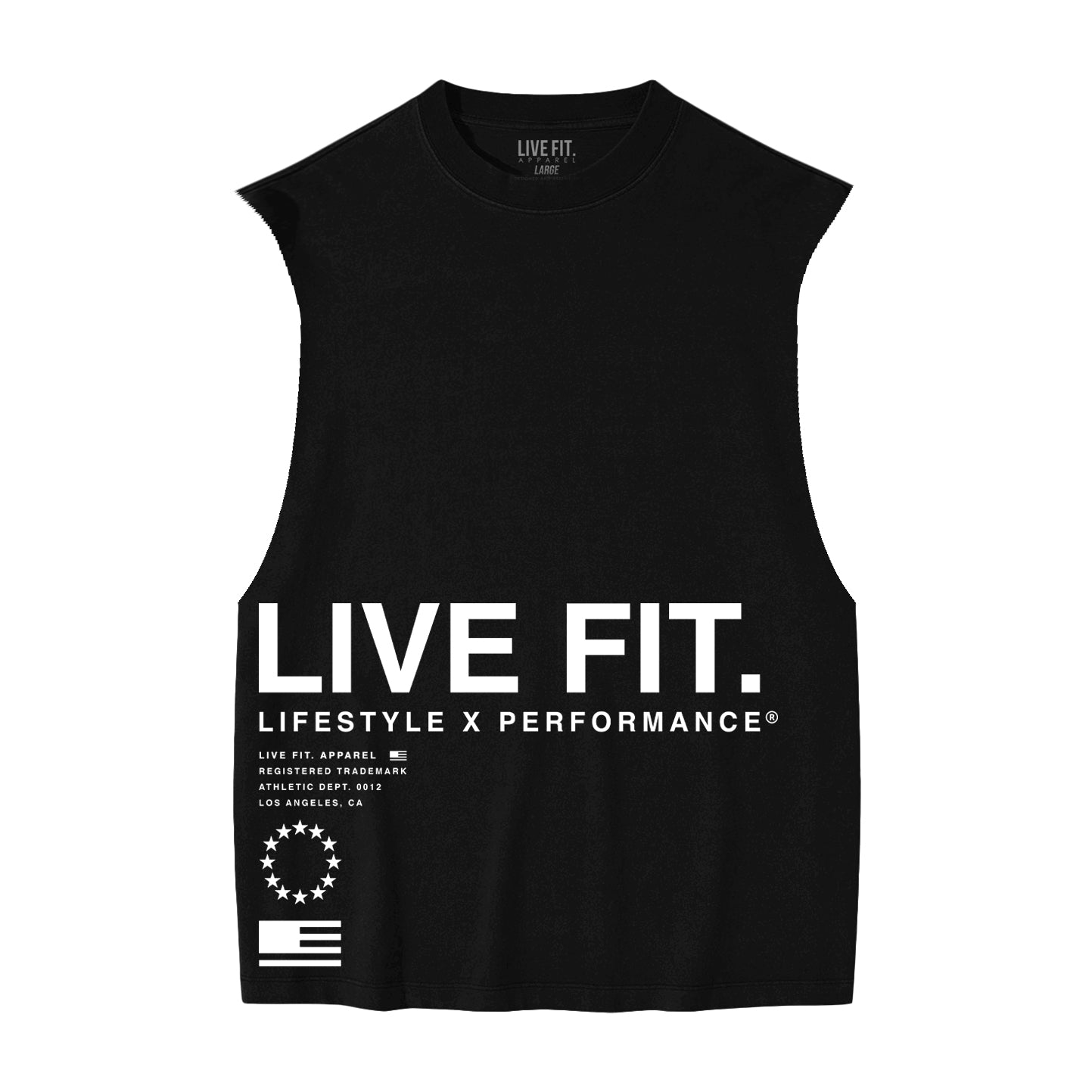 Urban Muscle Tank - Black / White