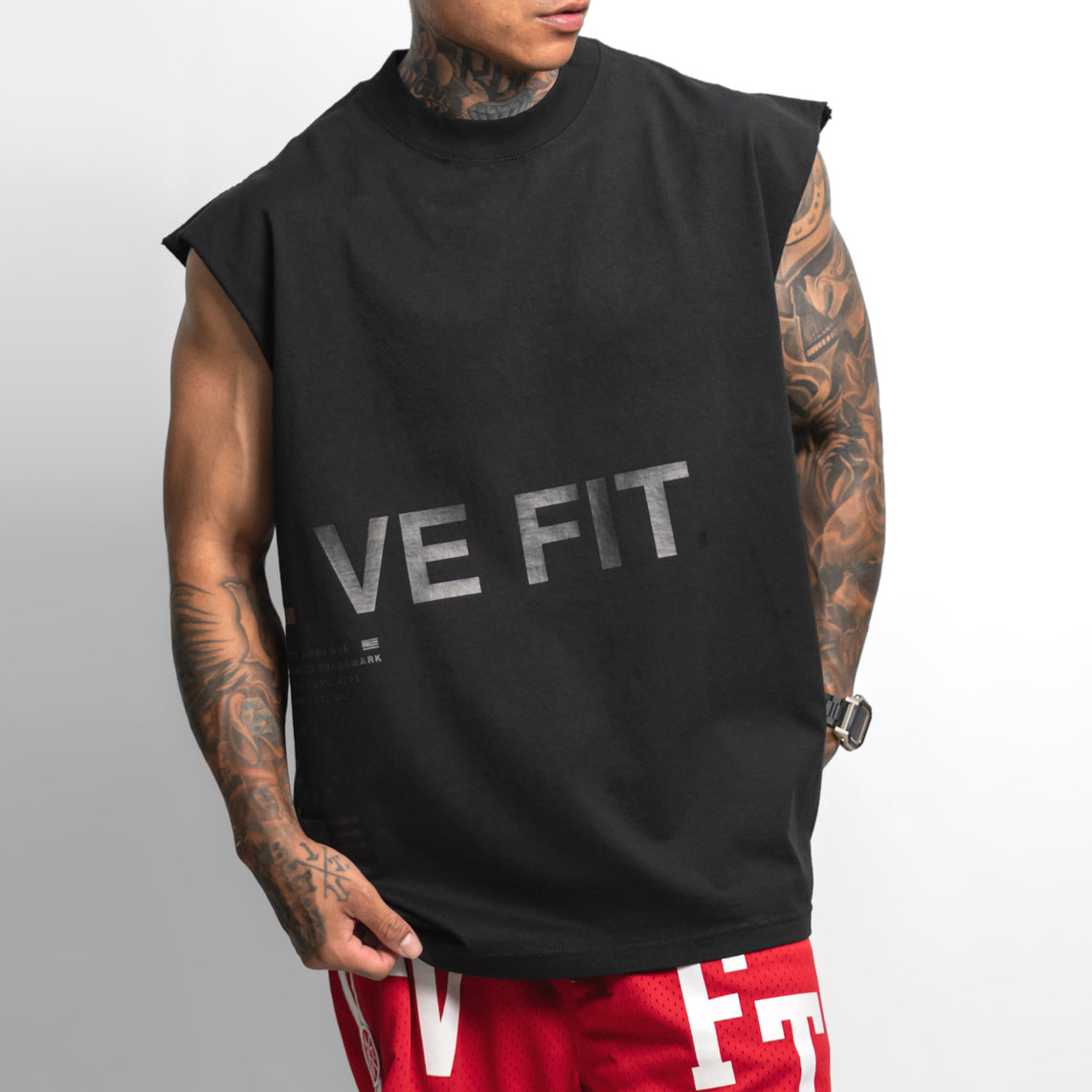Urban Muscle Tank - Black / Black