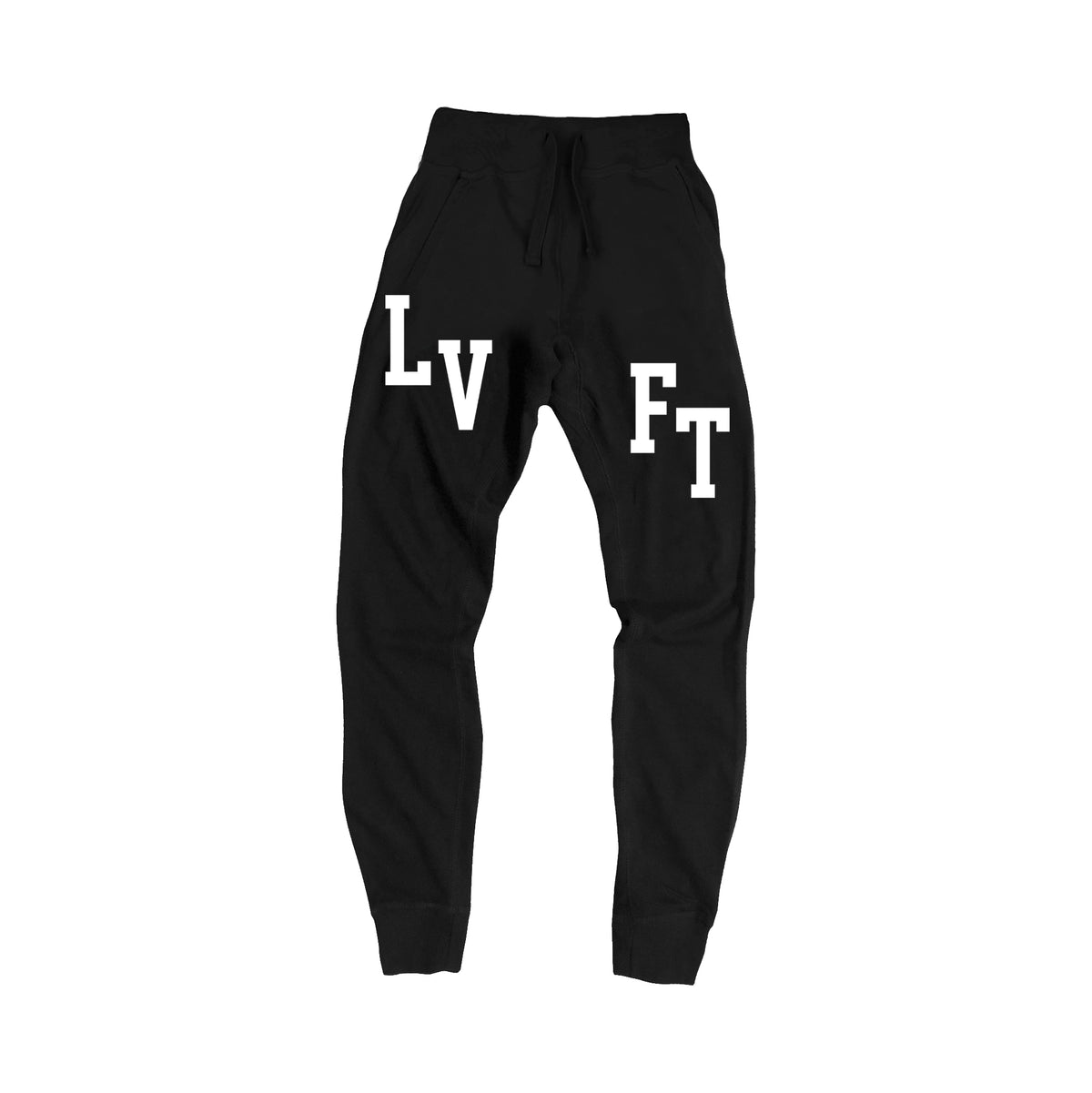 Varsity Fleece Joggers - Black