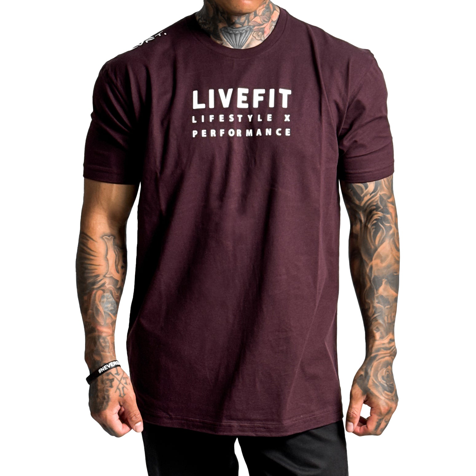 Vision Tee - Oxblood