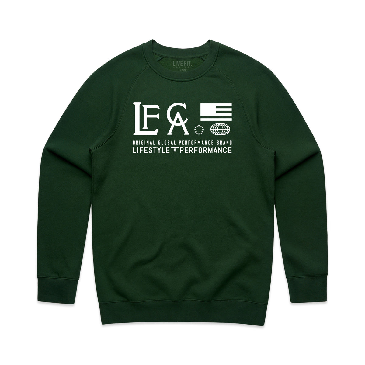 Worldwide Trademark Crewneck - Forest Green