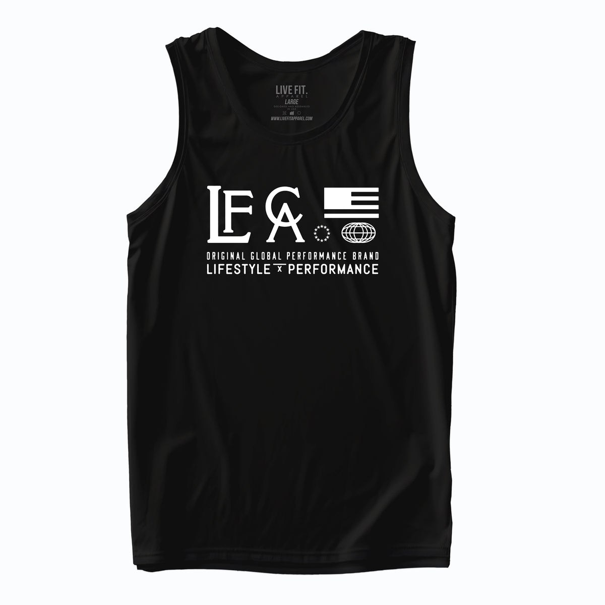 Worldwide Trademark Tank Top - Black