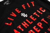 Athletic Department Tee - Black