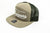 Champions 7 Panel Snapback- Khaki / Olive Green